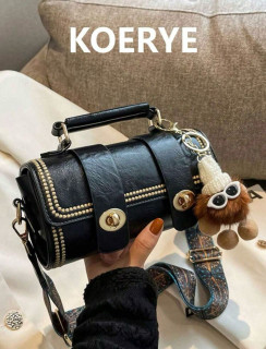 کیف استوانه ای چرم